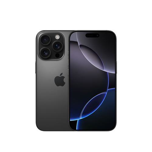 iPhone 16 Pro Negro 5G con pantalla OLED y cámara de 48 MP