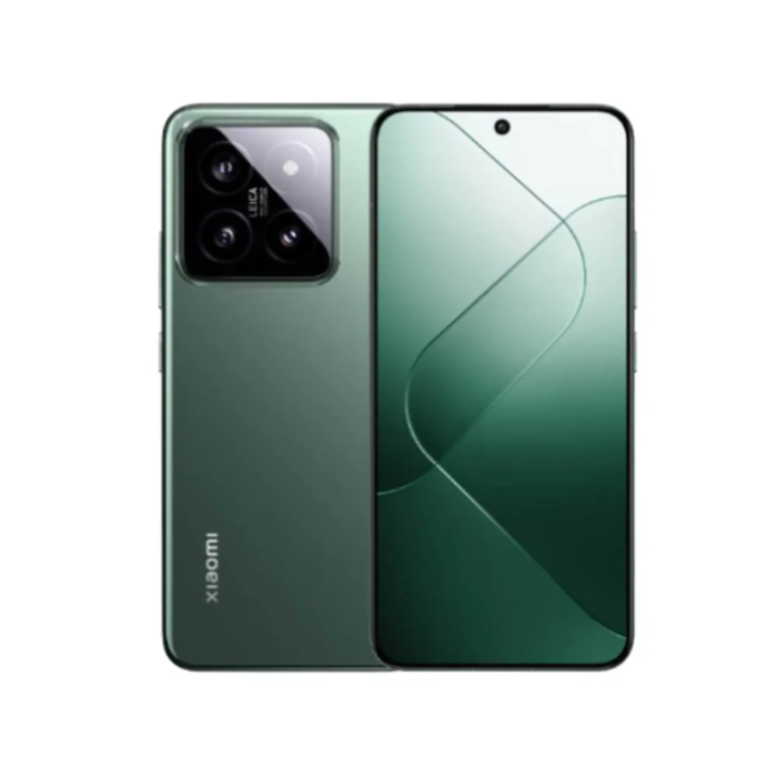 Xiaomi 14 5G en color verde con diseño moderno