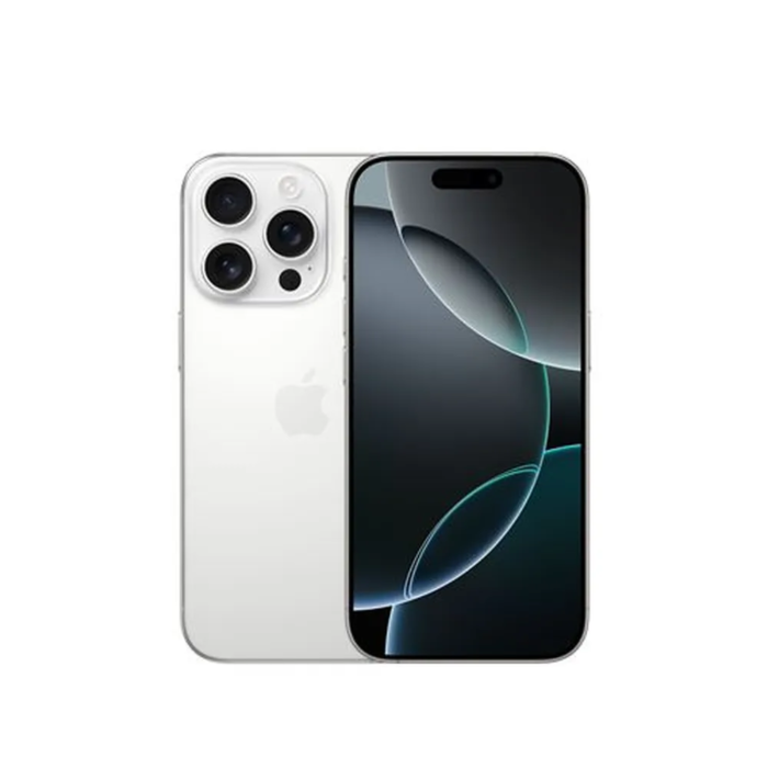 iPhone 16 Pro Blanco 5G con pantalla OLED y cámara de 48 MP