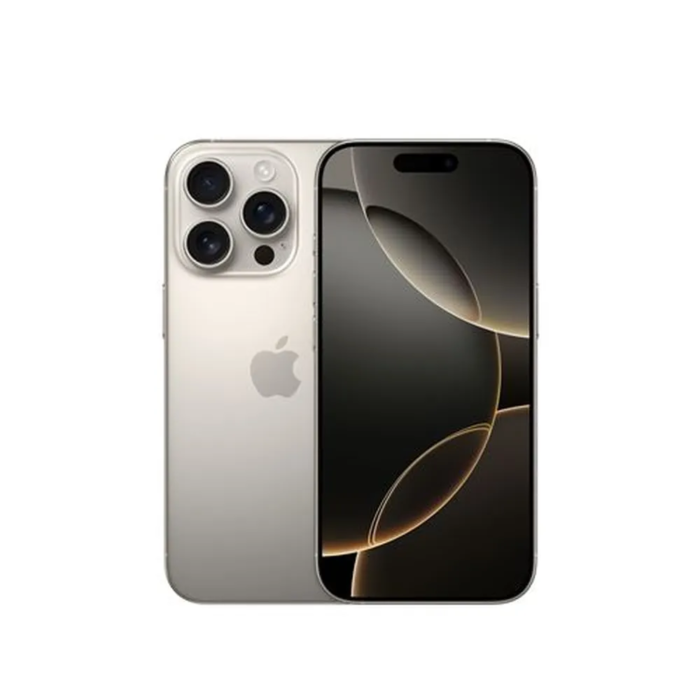 iPhone 16 Pro Natural 5G con pantalla OLED y cámara de 48 MP