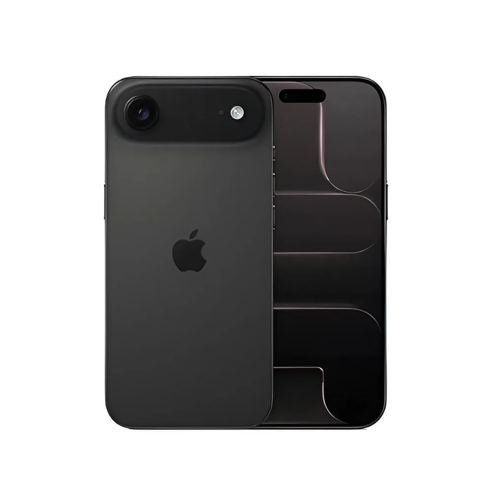 iPhone Air negro con chip A19 Pro y pantalla Super Retina XDR
