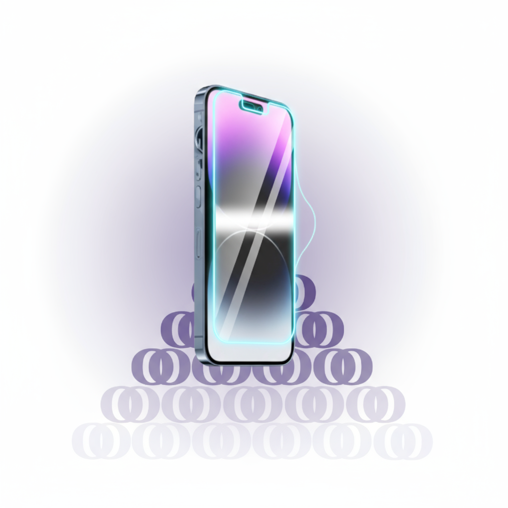 Protector de pantalla de hidrogel para iPhone – protección avanzada, flexible y ultradelgada. Fabricado con material autorreparable, este protector se ajusta perfectamente a la pantalla, cubriendo incluso los bordes curvos de tu iPhone. Ofrece alta sensibilidad táctil, claridad HD y resistencia contra rayones, huellas y golpes leves. Ideal para quienes buscan una alternativa moderna al vidrio templado, con una instalación sencilla y sin burbujas. Compra ahora tu protector de pantalla de hidrogel y mantén tu iPhone como nuevo con una protección invisible y duradera