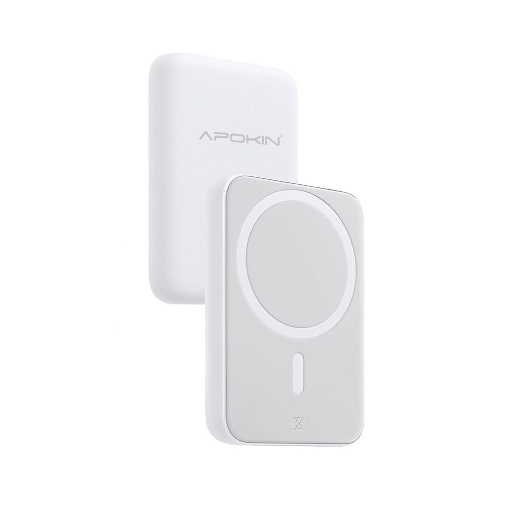 Batería Externa inalámbrica para Magsafe 5000mAh Apokin