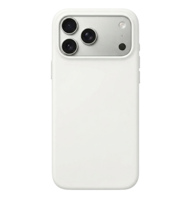 Funda de silicona 17 Pro Max Blanco