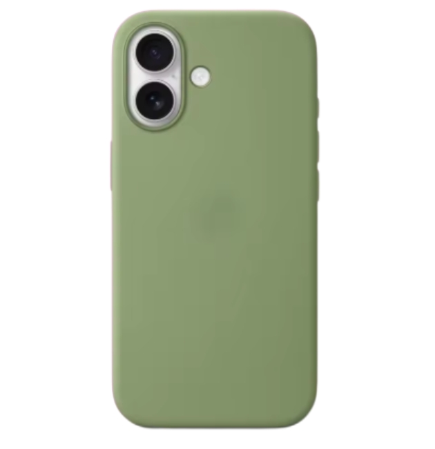 Funda de silicona iPhone 17 Verde