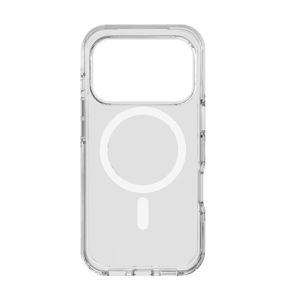 Funda de silicona 17 Pro Max TRANSPARENTE MAGSAFE